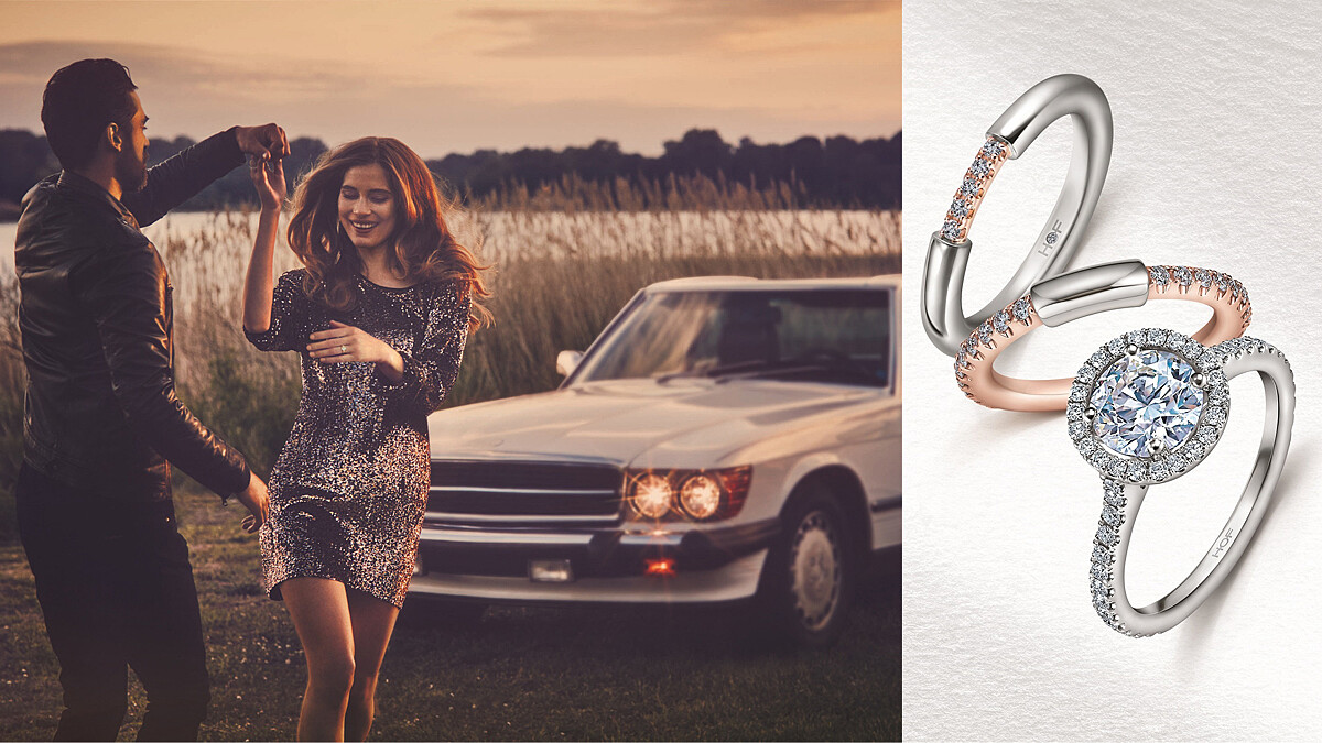 HEARTS ON FIRE 許你一個唯美浪漫情人節