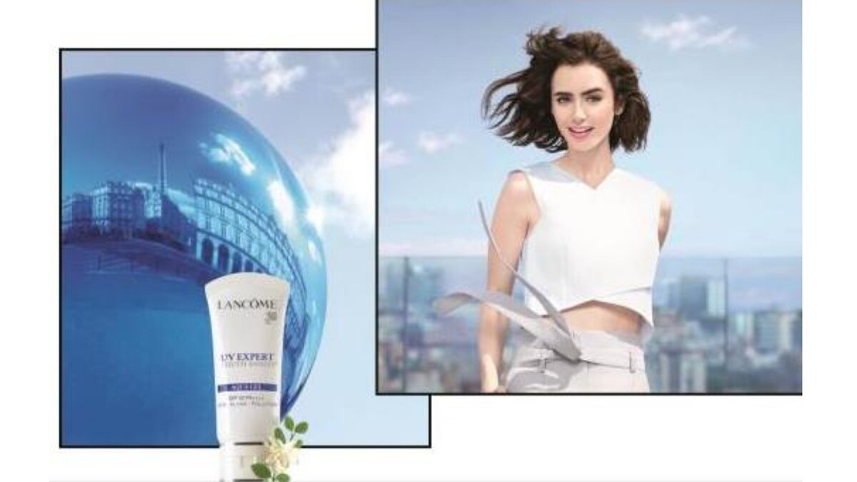 史上第一支滿滿100%玫瑰水防曬誕生！蘭蔻這支水凝露無油配方不黏膩一整天下來也無感