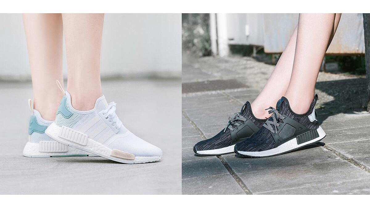 這次時尚鞋款霸主NMD狠狠地美出百搭新標準！快列入春鞋必BUY清單中！