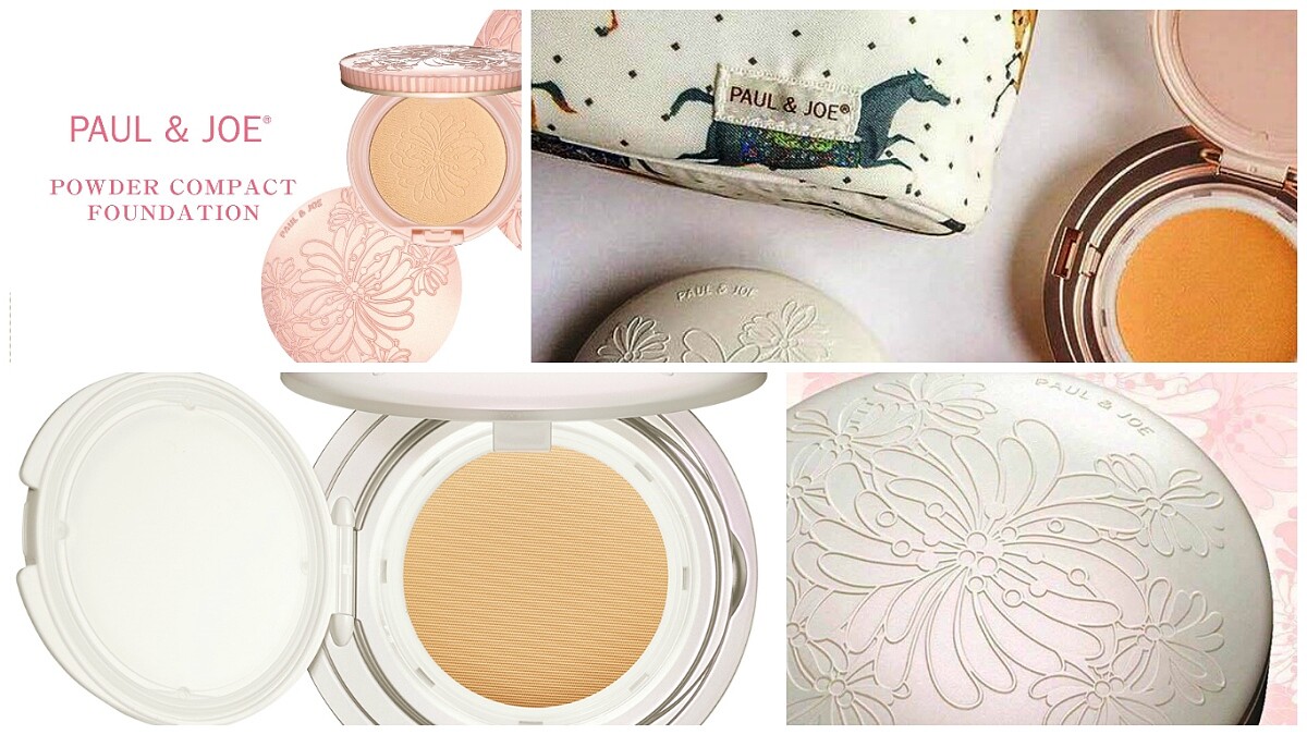 彷彿可以掐出水來，滿滿的橙花精華在裡頭 ！PAUL &amp;amp; JOE 糖瓷親肌水凝粉餅N，擁有超越氣墊粉餅的保濕度！