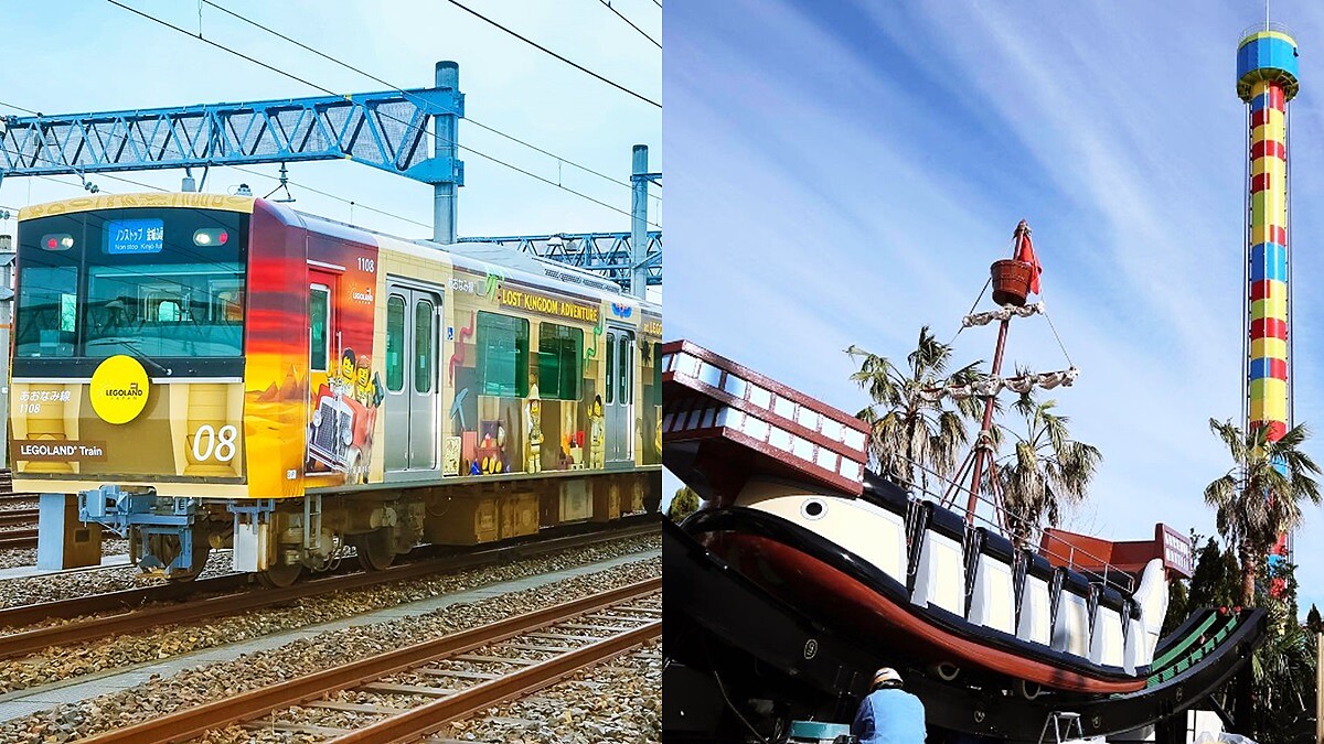 滿滿的樂高積木堆疊！日本Legoland樂高樂園倒數開園