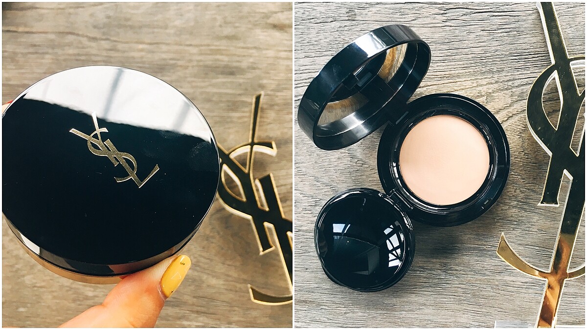粉霧底妝之王再出手！YSL新底妝彈力慕斯粉餅，有彈力的水潤感接觸肌膚就化成極細粉質好遮瑕