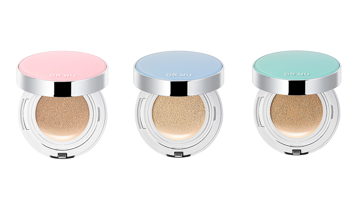 這款底妝只能用強大形容！乾燥肌、油性肌、敏感肌都適用！DR.WU推出第一款醫美級精華氣墊粉餅