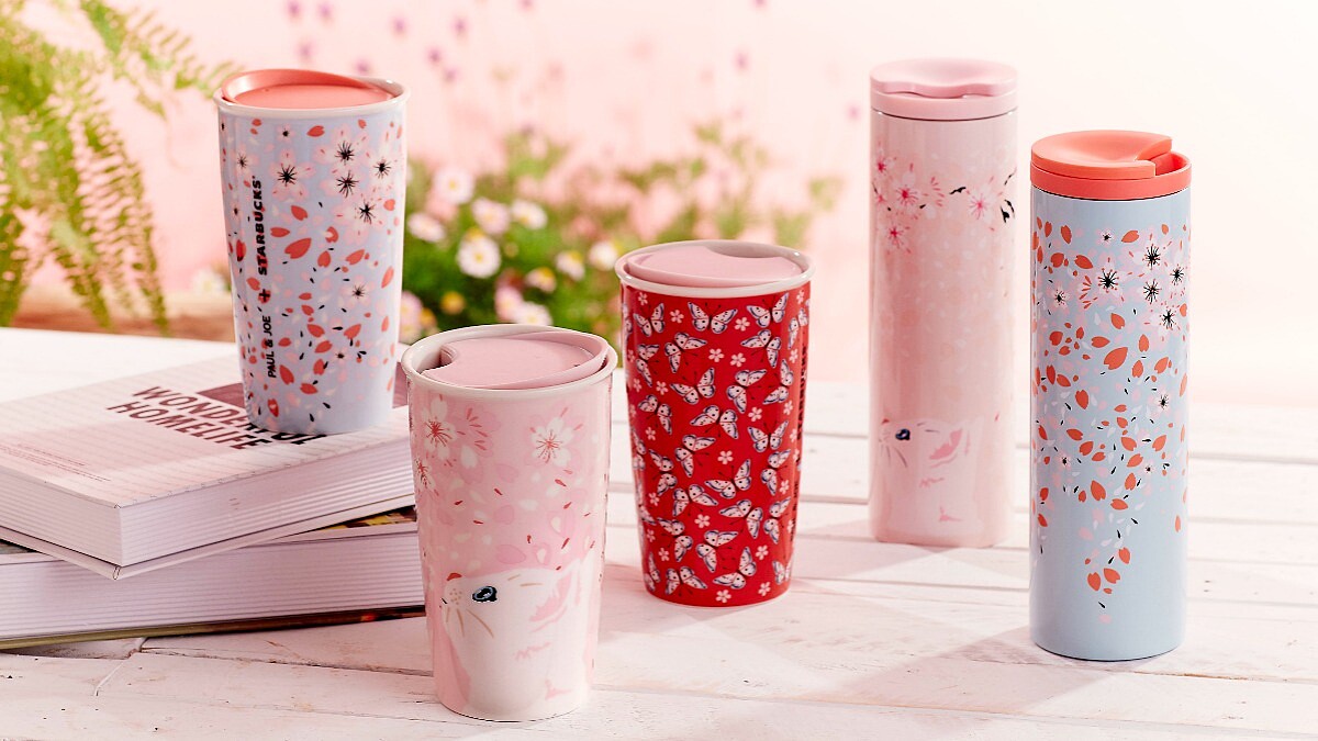 一定要搶的櫻花杯！星巴克與Paul &amp;amp; Joe最新限量聯名系列超夢幻