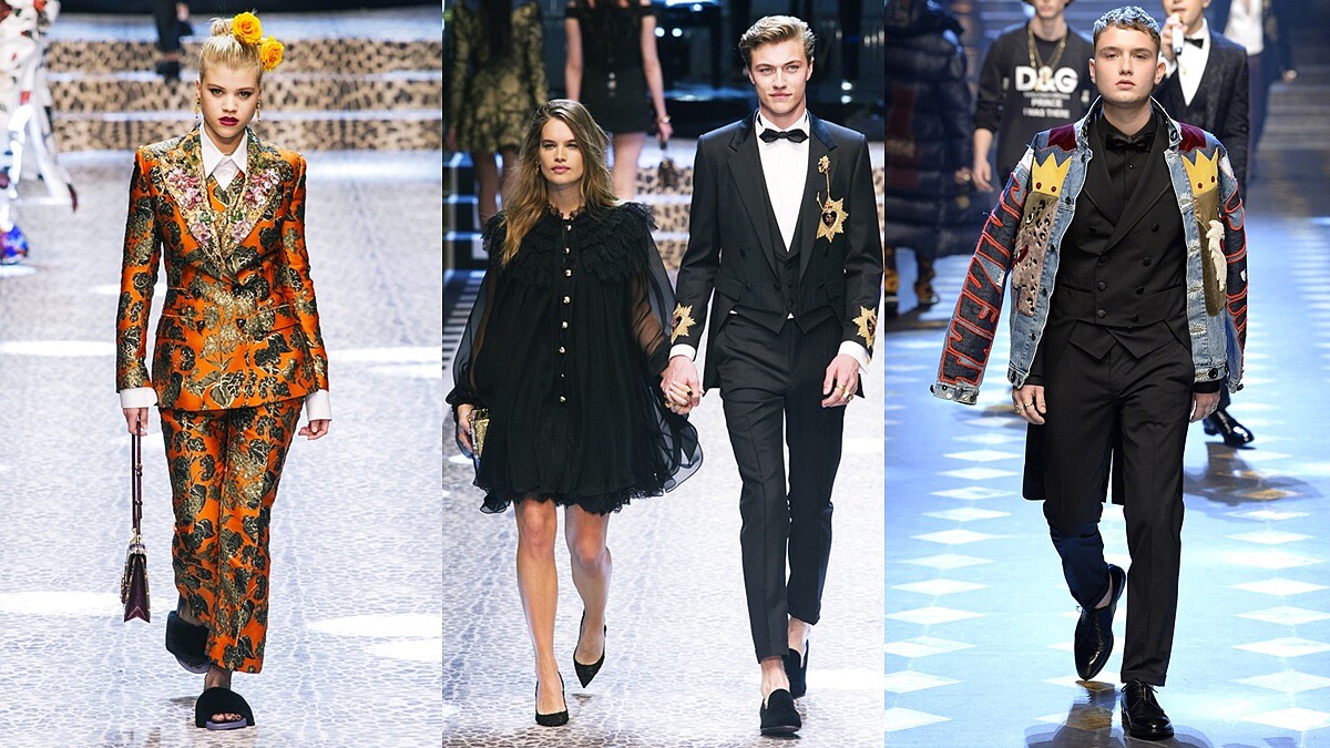 顛覆時裝大秀模式！15位必追蹤Instagram紅人走上Dolce &amp; Gabbana秋冬大秀