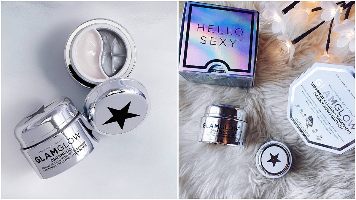 一半精華、一半是面膜霜好貼心，兩步驟用完讓肌膚自體發光的GLAMGLOW「發光霜」