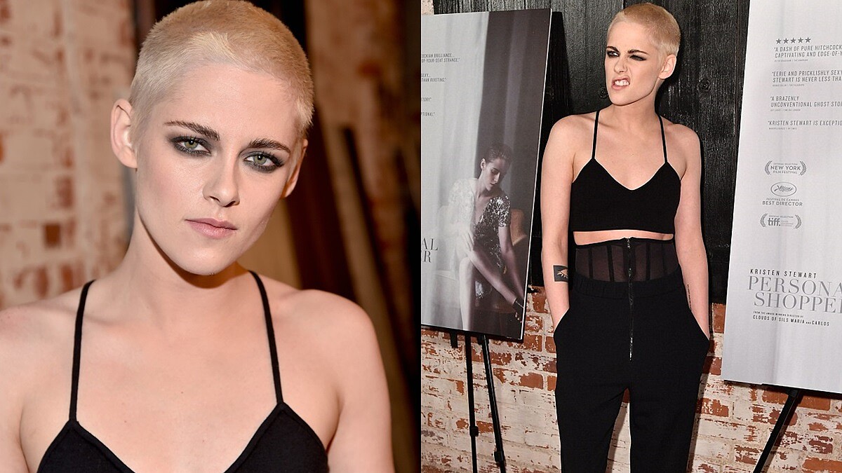 就愛她這樣有個性！「暮光女」克莉絲汀史都華最新金色平頭髮型帥瘋