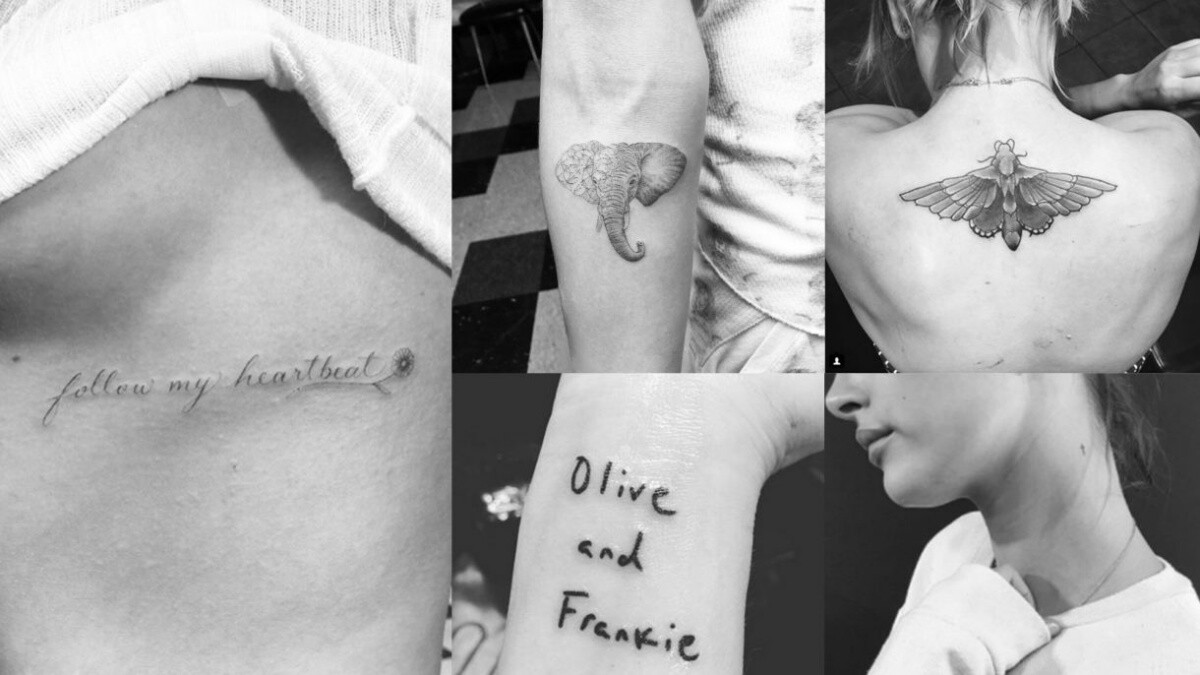 原來大明星也是小清新！一睹20個好萊塢星級時髦微刺青