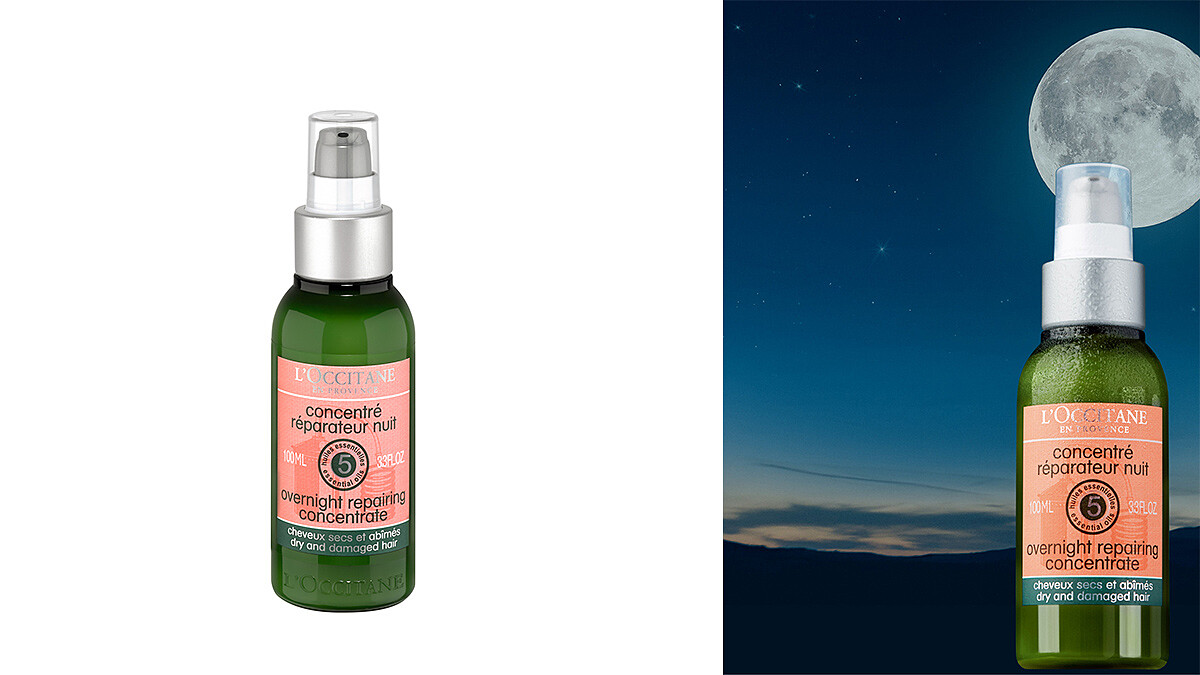 L’OCCITANE歐舒丹首款頭髮晚安保養，用了這罐草本修護晚安精華，一覺醒來髮絲再也不毛躁、還能擁有天使光圈