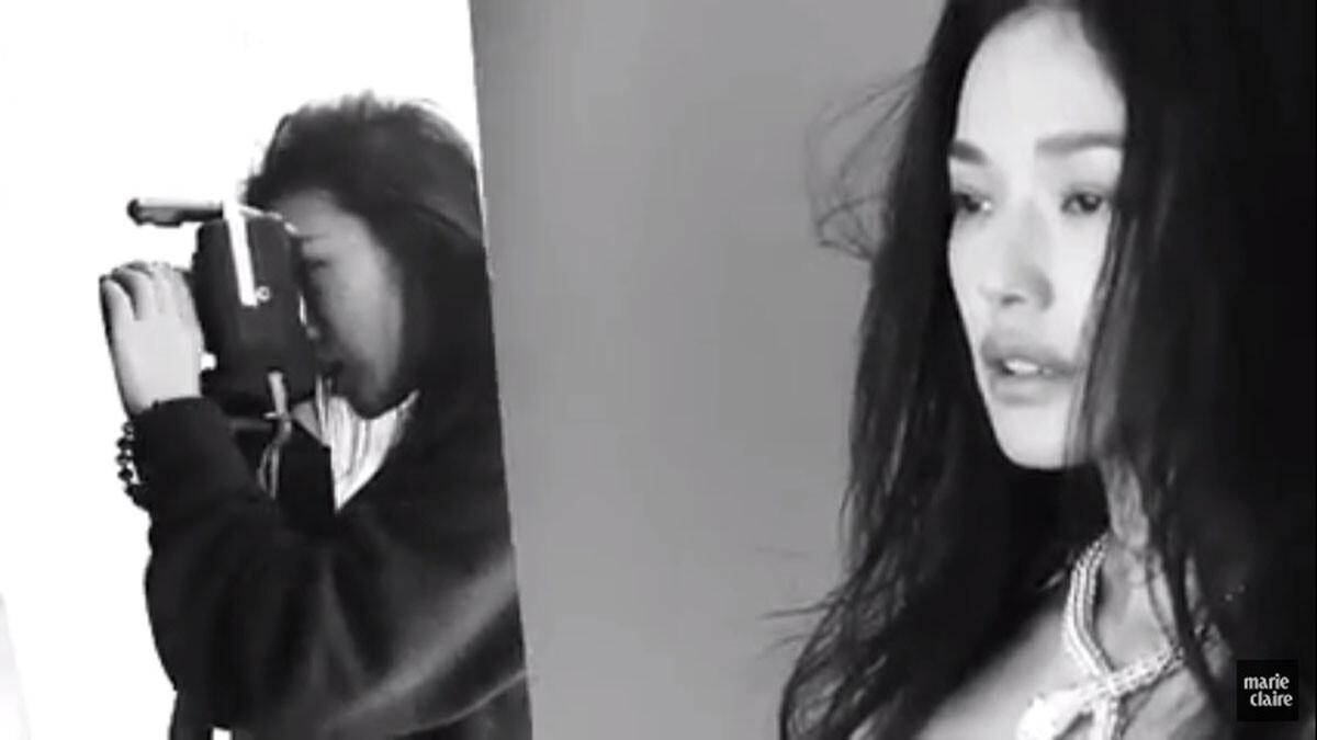 直擊舒淇的封面拍攝現場！每一個表情都精彩【Cover Story】 