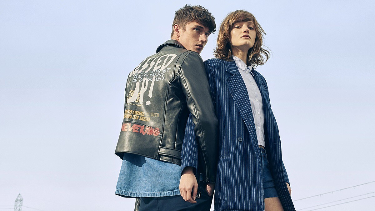 Pull &amp;amp; Bear春夏焦點色系單品！漂白牛仔外套、寬袖上衣的印花熱帶風