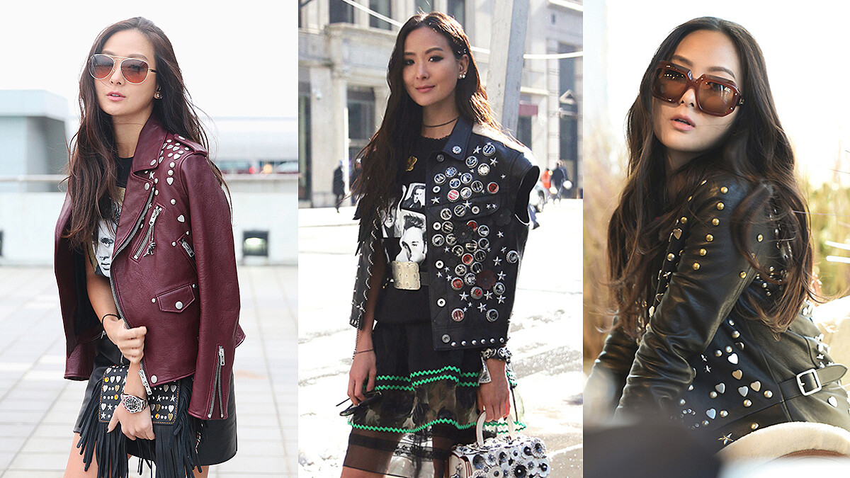 不一樣的孫芸芸！紐約時裝周變身Coach時髦叛逆女孩！