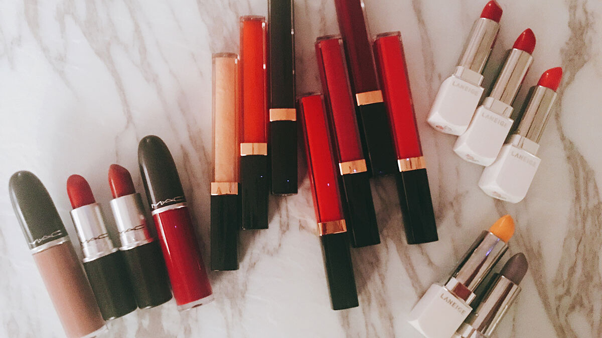 調色唇彩X唇妝技巧X紅色唇膏 玩出多款大勢唇貌!