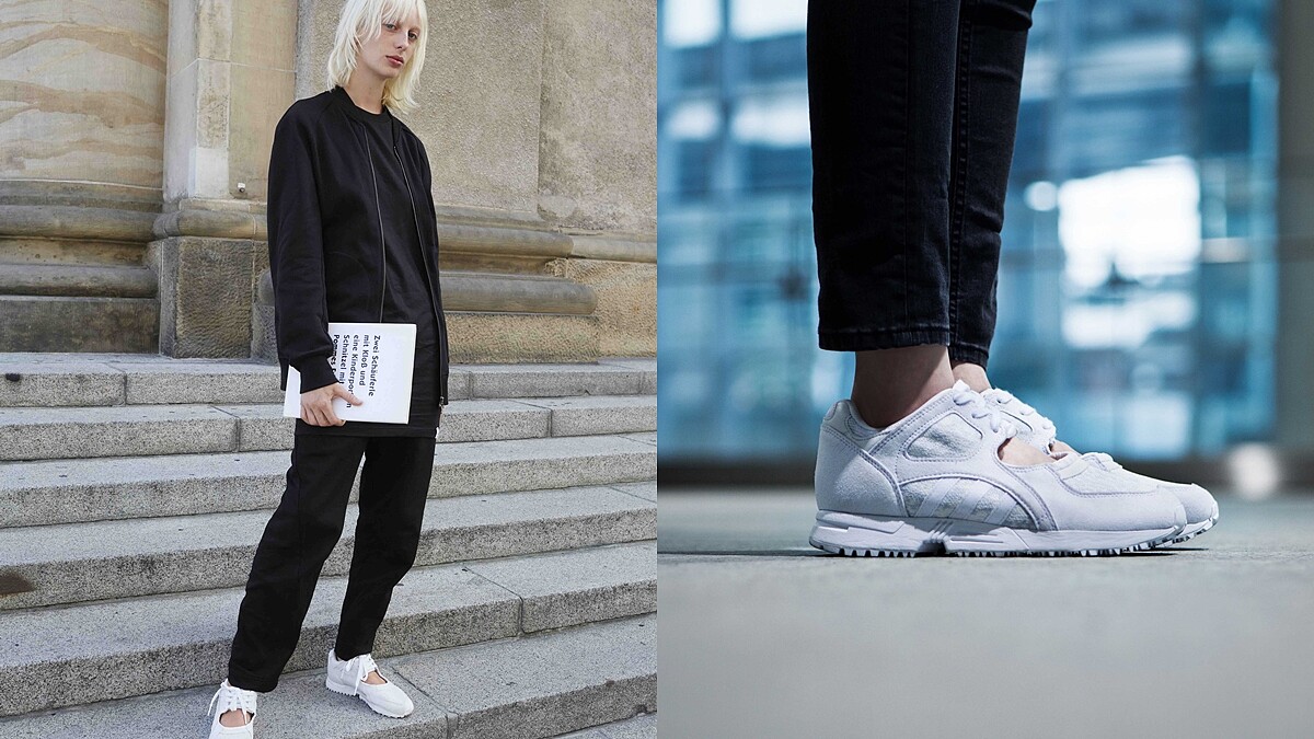 露出腳背的微性感！下一雙該追的小白鞋就是adidas Originals EQT系列