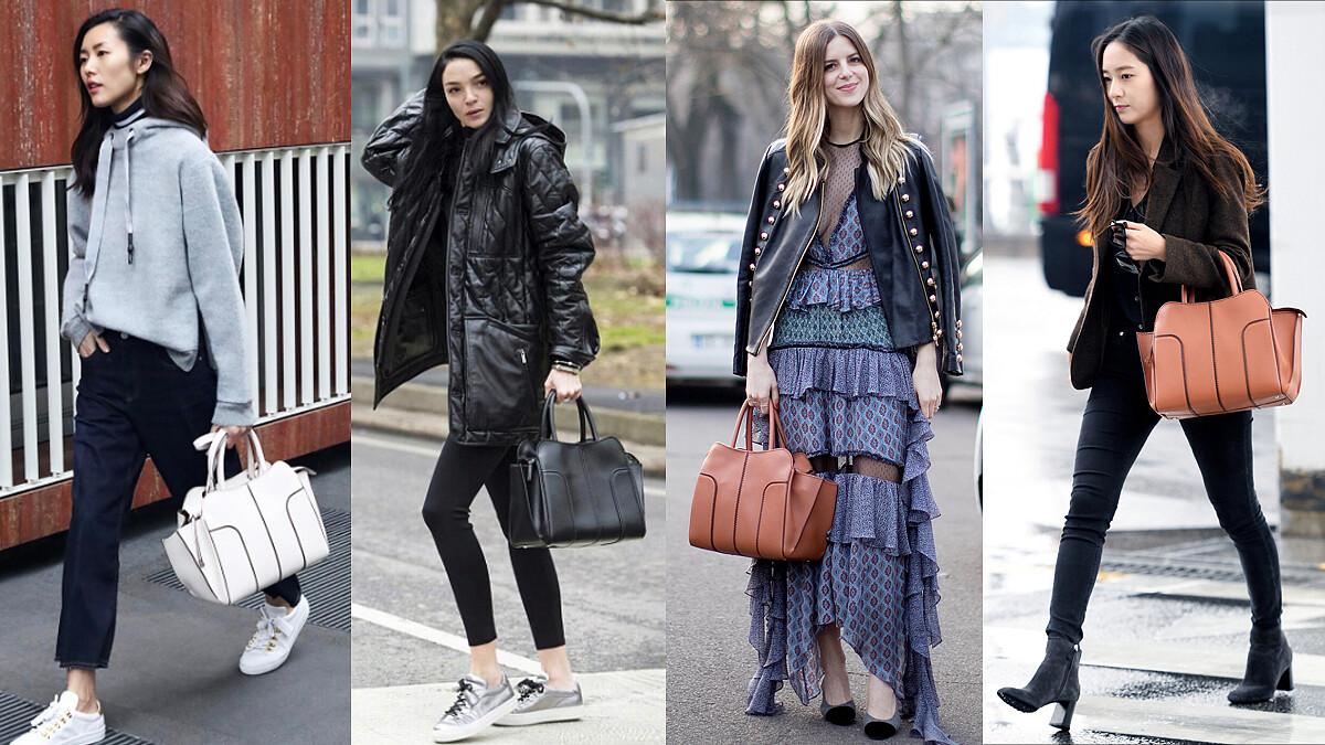 時尚名人與超模新寵—TOD'S Sella Bag