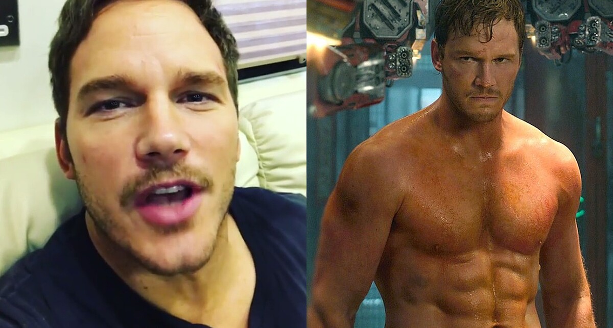 「不會因為我是男性，就表示我不會被你們的譏諷給影響。」克里斯普瑞特被批瘦到像骷髏，PO照幽默反擊