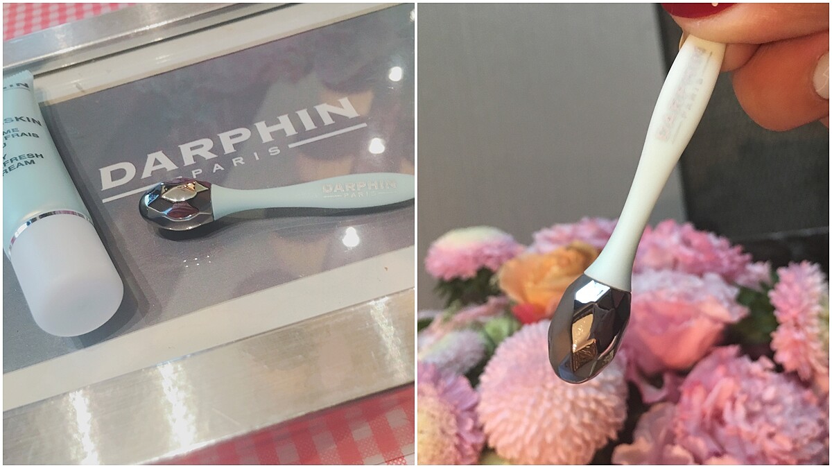 擁有鑽石切面、冰涼鋅合金打造，這一支DARPHIN美眼導入棒平時買不到，母親節夢幻現身，搭配亮眼凝乳趕跑千年黑眼圈