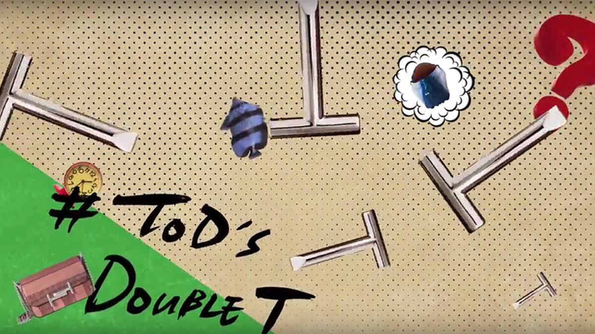 品牌史上第一次！TOD’S最新Double T俏皮影片由台灣團隊打造