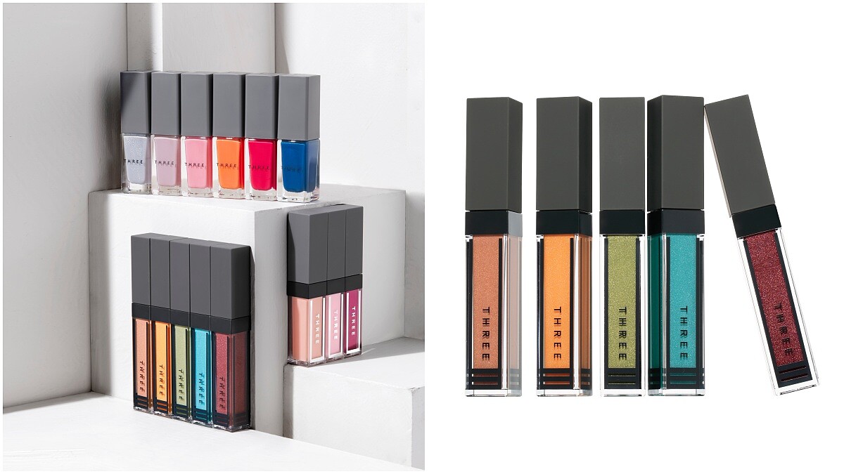 魅惑紫嫣紅、島嶼天堂藍、夏日草木綠…夕陽下的美麗景色！帶有超細緻的珍珠光澤，THREE夏季全新5色「魅光眼彩蜜」