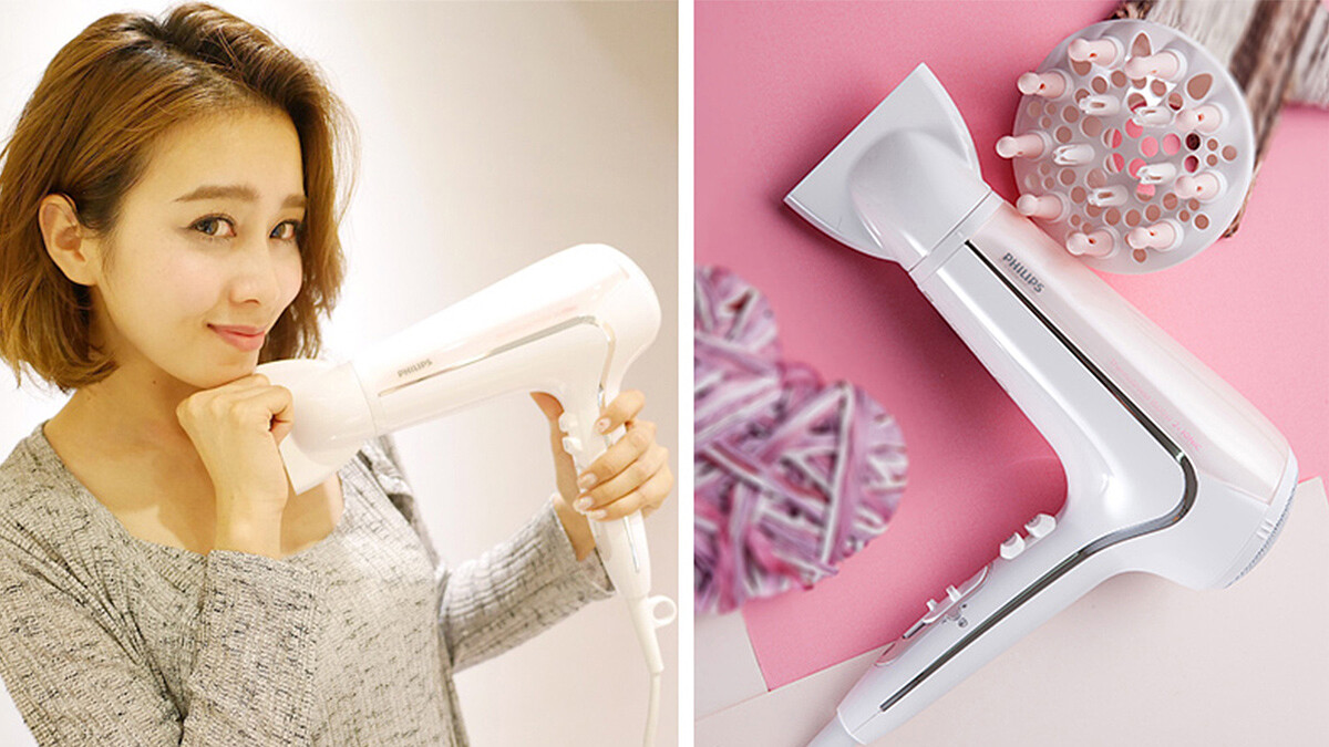 當紅潮模唐葳秀髮天天光澤柔順的秘密武器？就是這「溫控兼保濕」美髮神器！