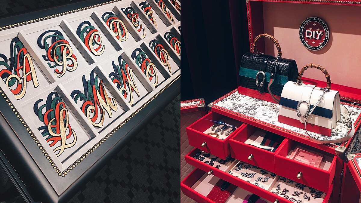 超生火！GUCCI全新推出DIY個性化訂製服務，台灣期間限定！