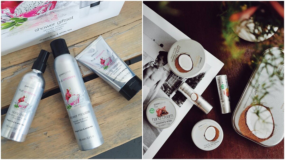 結合絕美東方刺繡工藝打造！送給媽媽最貼心，greenland推出火龍果白茶身體保養禮盒