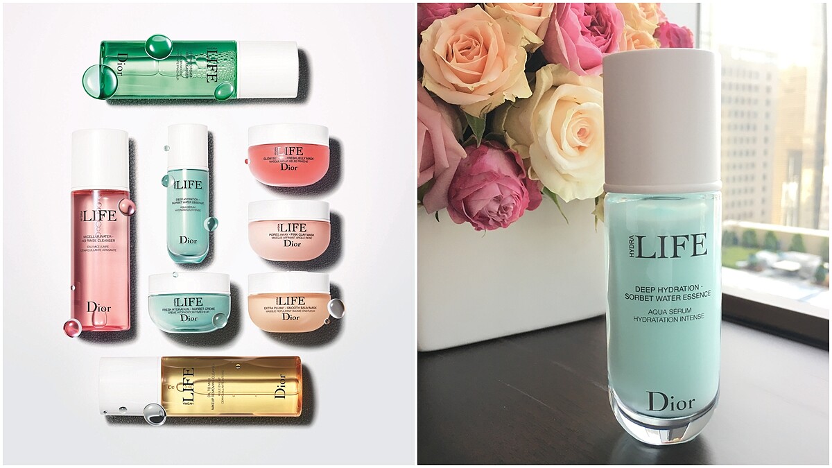 瞄準年輕世代!水綠、粉紅、嫩橘等馬卡龍色彩的背後,DIOR全新保濕系列以純淨花植為肌膚帶來全方位注水力