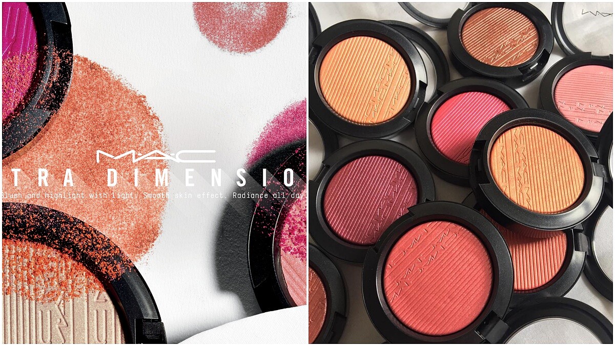 終於從限量變常態!M.A.C 11色超激光腮紅,一次擁有少女花瓣頰X女神光暈肌