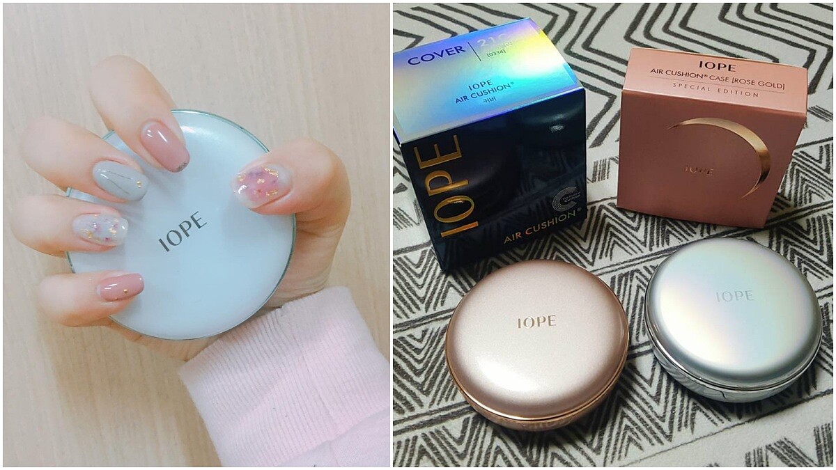 專屬刻字服務登場，告白、傳情、送禮也太貼心！氣墊始祖IOPE推出玫瑰金、天空藍限量夢幻粉盒包裝