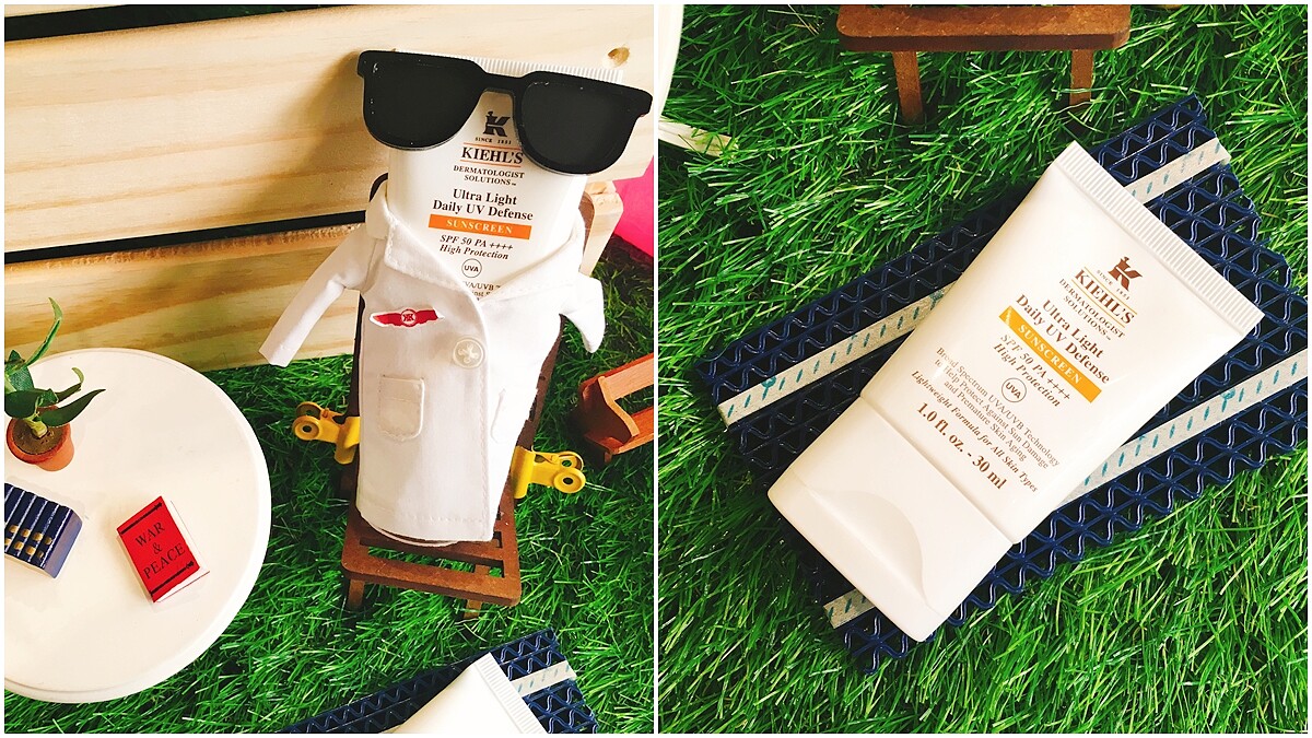 一上市就擠進TOP 10熱銷排行榜!沒特別宣傳也賣翻的Kiehl’s 集高效清爽UV防護乳