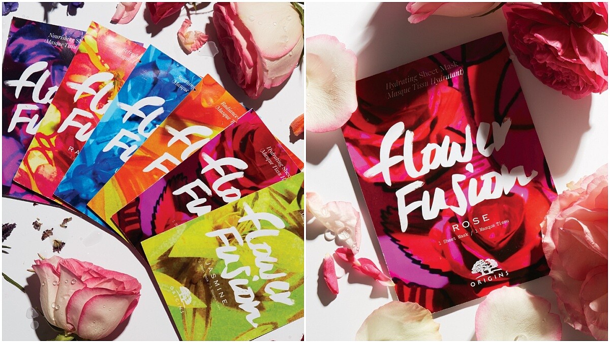 敷完就像為肌膚罩了一層透氣薄膜，更瀰漫濃郁的天然花香！玫瑰、薰衣草、紫羅蘭…品木宣言推出6款全新「花萃精油面膜」