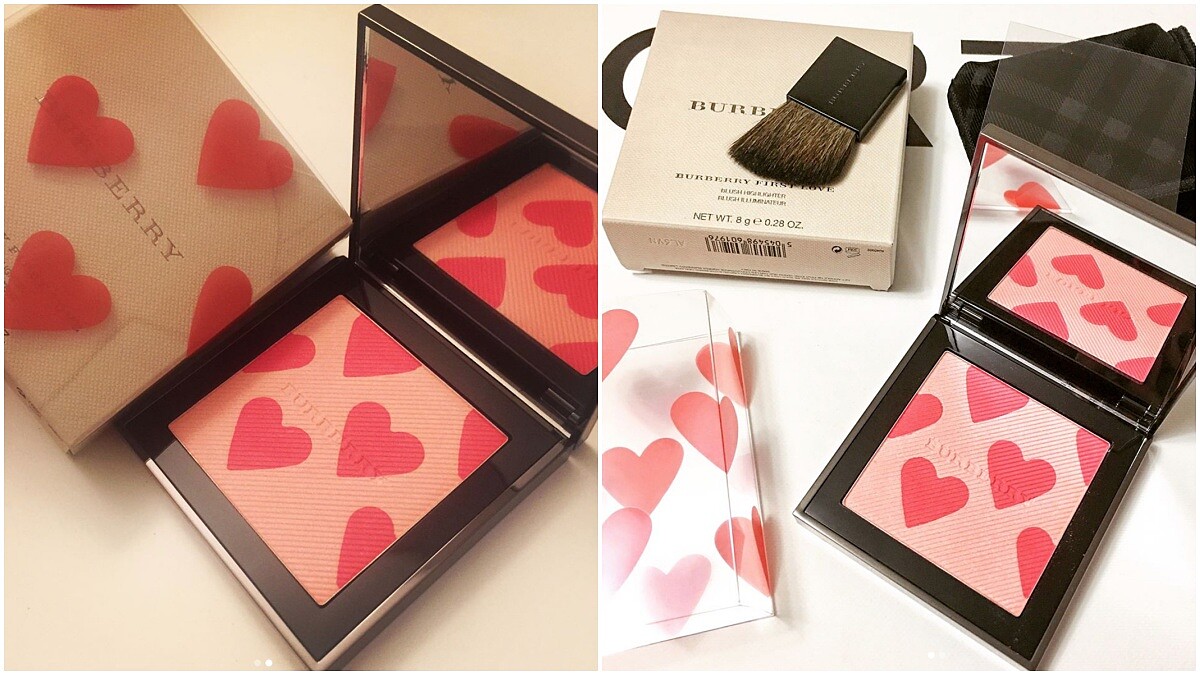 少女魂再次被燃起！Burberry限量版愛心腮紅，為2017夏季帶來怦然心動的戀愛氣息！