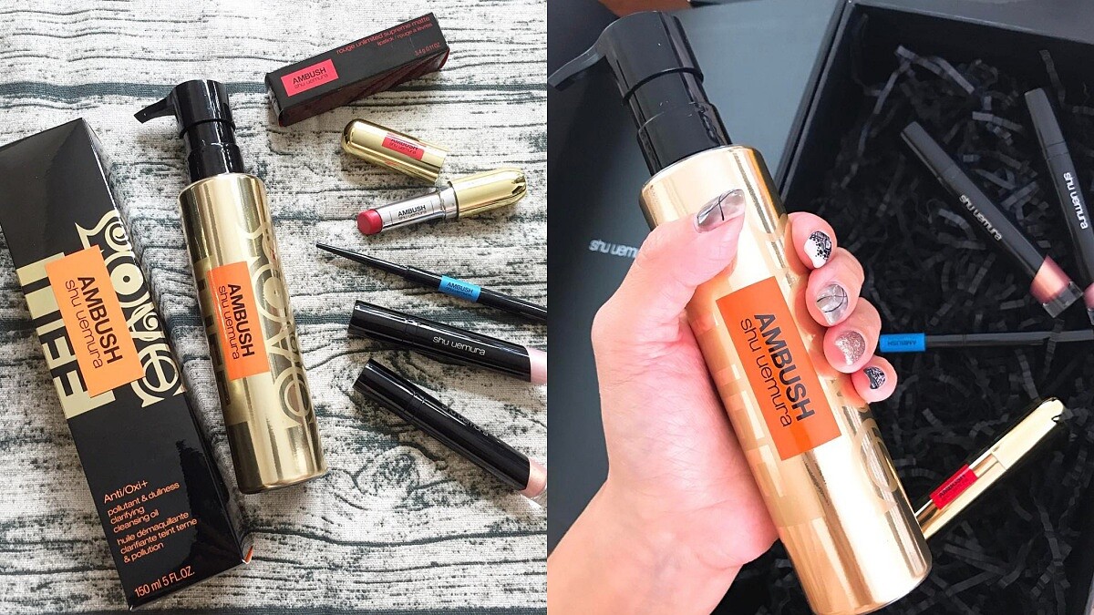 植村秀最新「AMBUSH藝術家聯名限量彩妝系列」，也是風靡東京GD、Rihanna、Ladygaga的愛牌