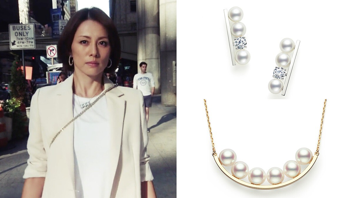 看日劇學穿搭！米倉涼子、松嶋菜菜子的Tasaki珍珠時髦搭配術
