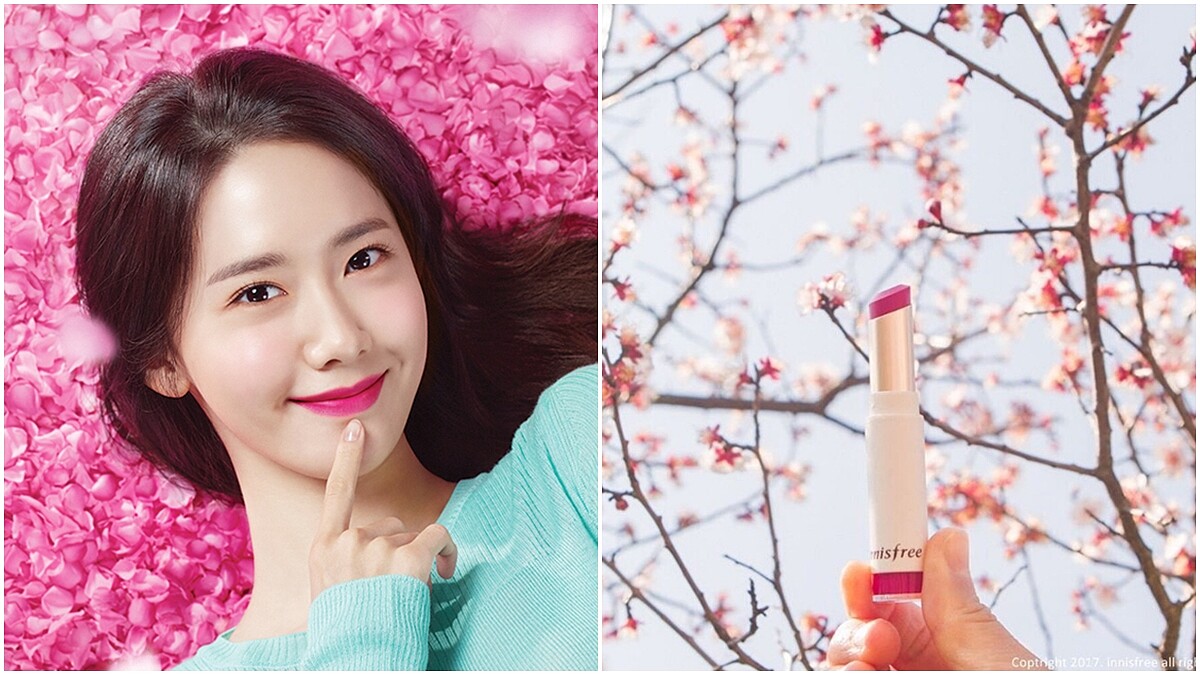 就像擦上戀愛的顏色！innisfree霧面唇膏鎖定潤娥力推8號櫻花粉，還有10號乾燥玫瑰