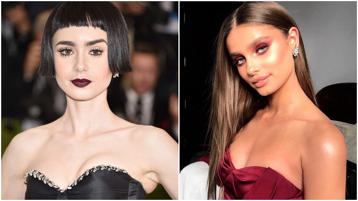 揭密好萊塢女星Lily Collins、維秘超模Taylor Hill的Met Gala紅毯妝容