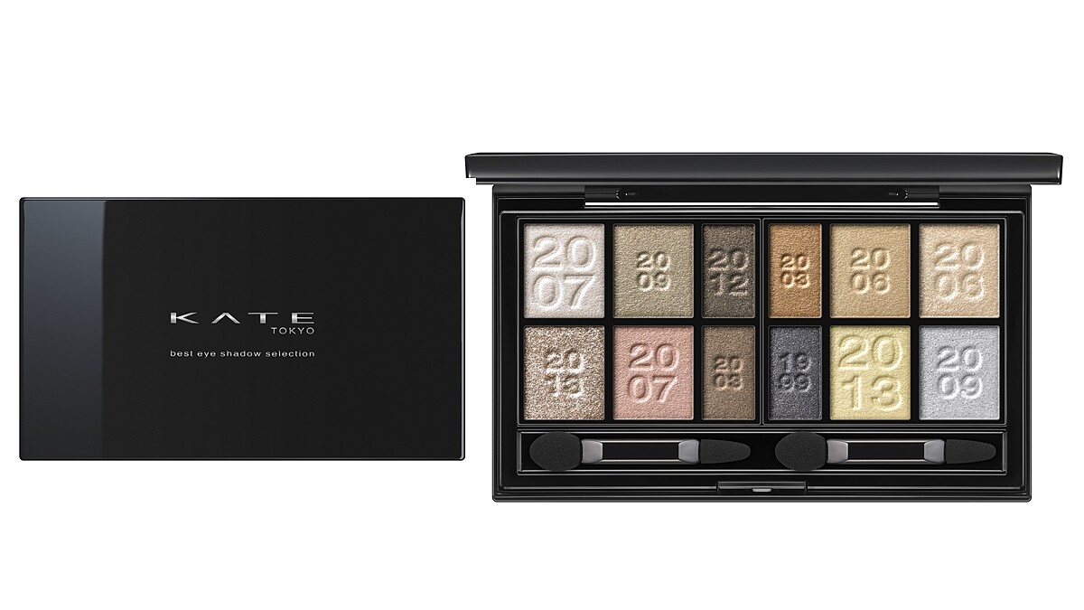 一次擁有12年來最暢銷的眼影色！KATE凱婷20週年紀念眼影盤，台灣6/19開賣