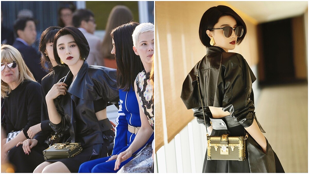 有一種巨星,叫范冰冰!出席LV路易威登2018早春系列,完全制霸全場!