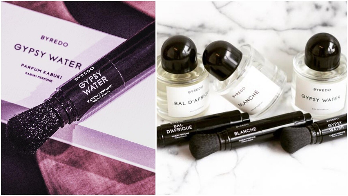 輕輕一刷細緻的白色香粉撲鼻而來！BYREDO推出熱帶爵士、返樸歸真、吉普賽之水KABUKI隨身香粉刷
