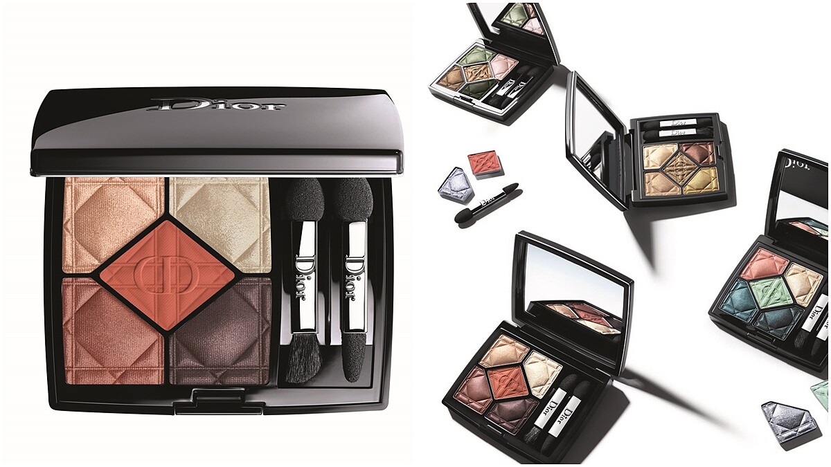 這盤陽光感的磚紅眼影#767必收!Dior一口氣推出12款經典五色眼影