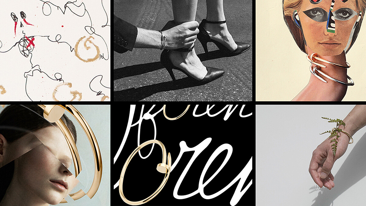當珠寶遇見藝術!浪漫、詩意、前衛... 數位媒體藝術家賦予卡地亞 Cartier「Juste Un Clou」手環新個性風格