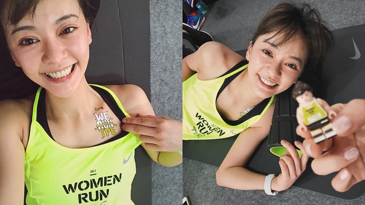 陳意涵：「沒有什麼事情是跑完8公里還想不明白的。 跑完了，原本想不通的事情也就明白了。」