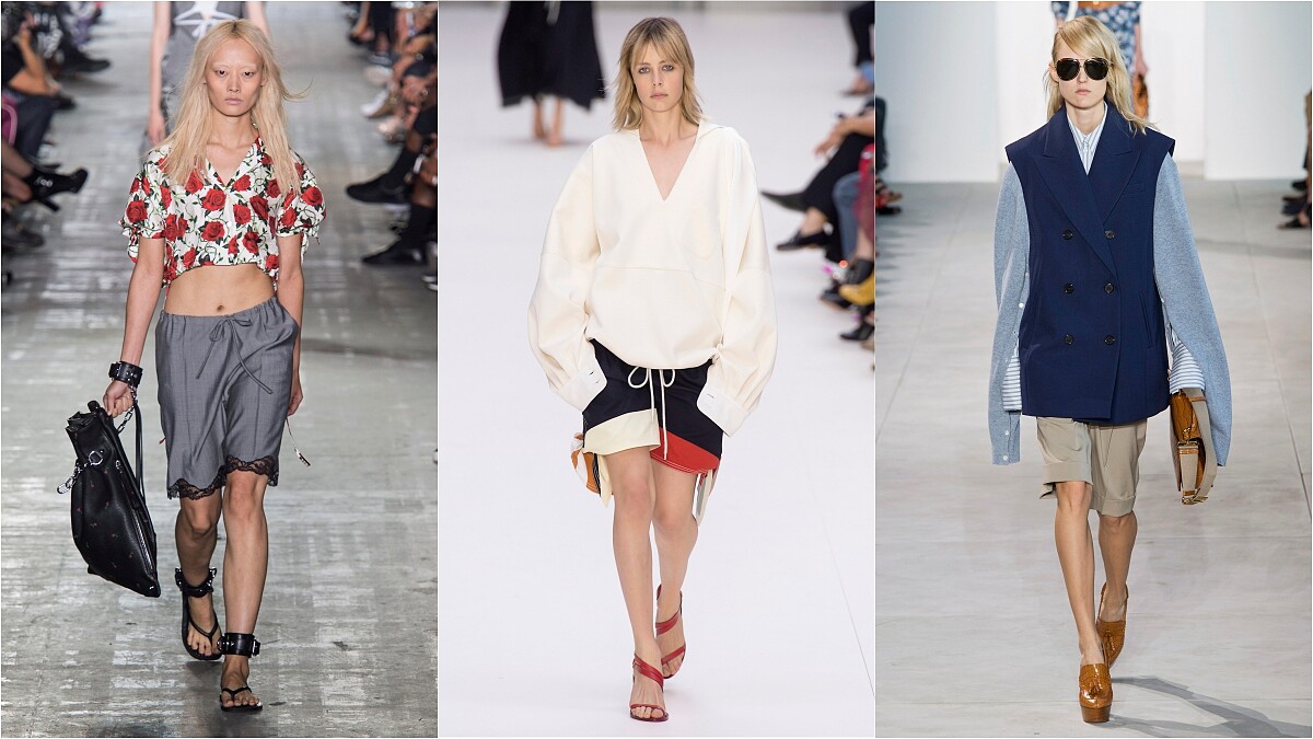 雌雄同體的百慕達短褲，使你率性出行！