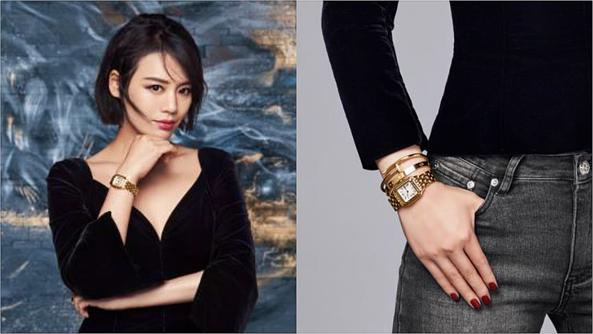 Panthère de Cartier卡地亞美洲豹腕錶的美妙風采，讓金馬影后馬思純為妳演譯！