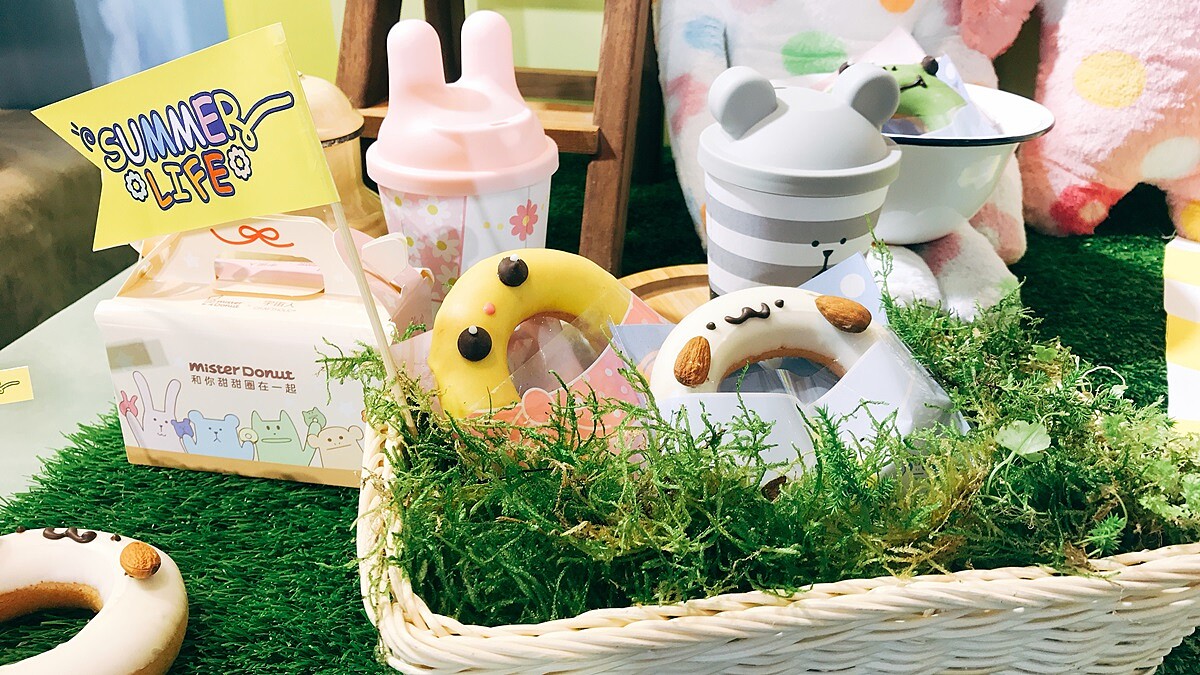 酸甜藍莓系甜點好療癒！Mister Donut夏日限定甜甜圈、冰沙飲品來囉