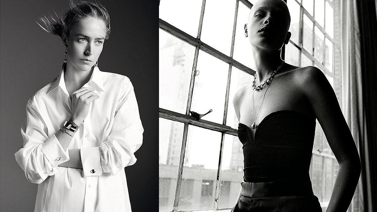 繼Lady Gaga之後！國際超模再度摩登詮釋全新Tiffany HardWear系列