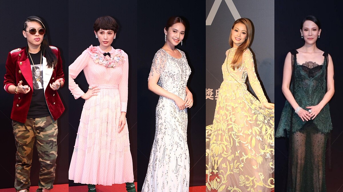 第28屆金曲獎紅毯直擊！性感楊丞琳、嘻哈Miss Ko...明星們的造型全記錄