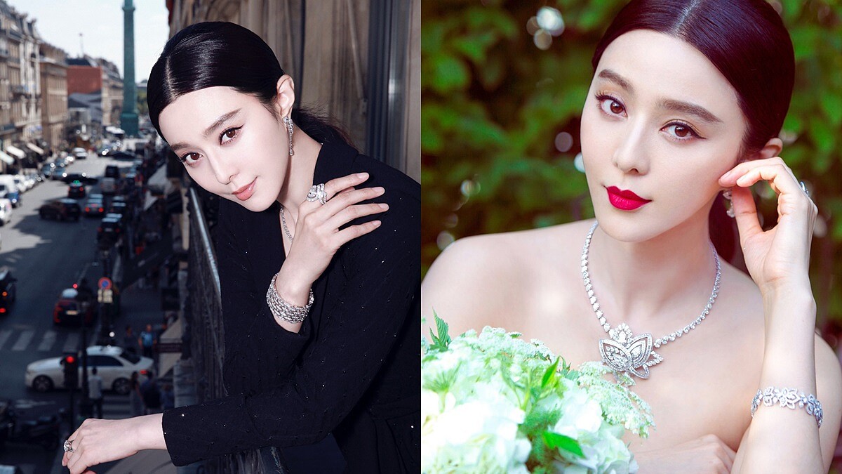 范冰冰配戴De Beers Lotus系列登巴黎！5款花瓣、花朵設計展現精湛技藝