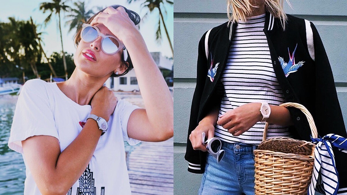 Swatch夏日新色腕錶太Q了！粉嫩紅、海軍風系列融化少女心