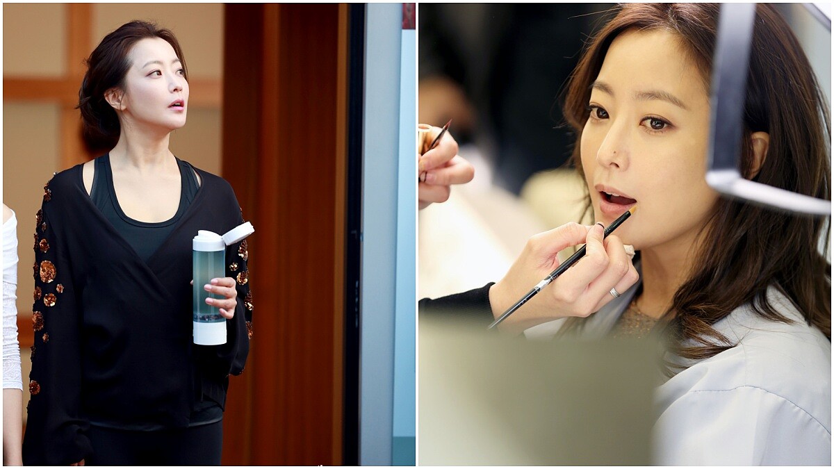 在她身上時間就像靜止!《有品位的她》金喜善14年後再演空姐白皙膚質加上桃粉唇色藏有凍齡秘密
